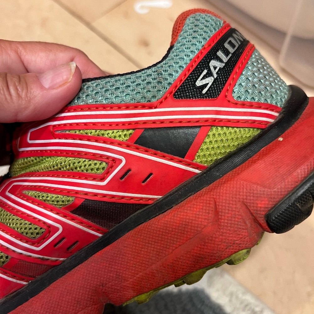 Salomon XR Mission 9.5 Trail Running hiking bight tennis Shoe off road XC dirt - Picture 5 of 15